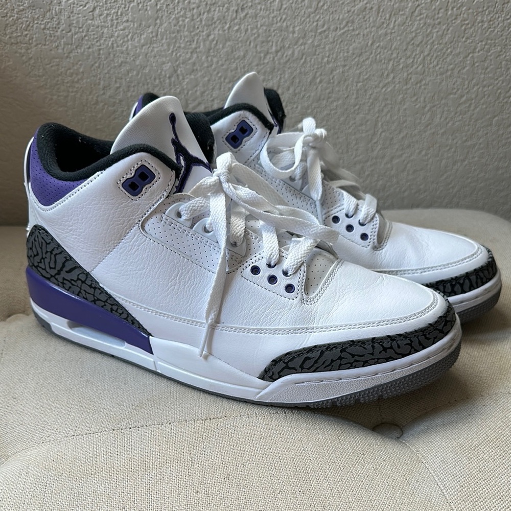 Air Jordan 3 Dark Iris - Men’s Size 10